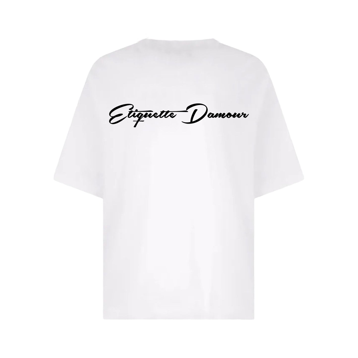 Etiquette Damour Oversized Unisex Tee @0134