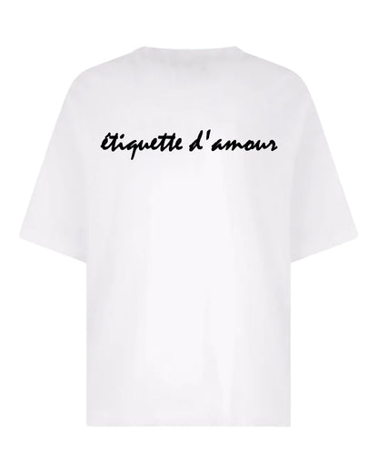 Etiquette Amour Tee (Emotional) #0005