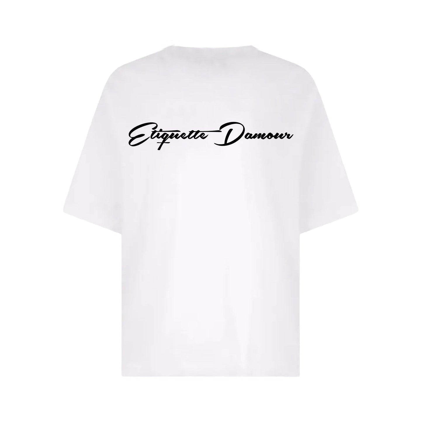 Etiquette Damour Oversized Unisex Tee @0022