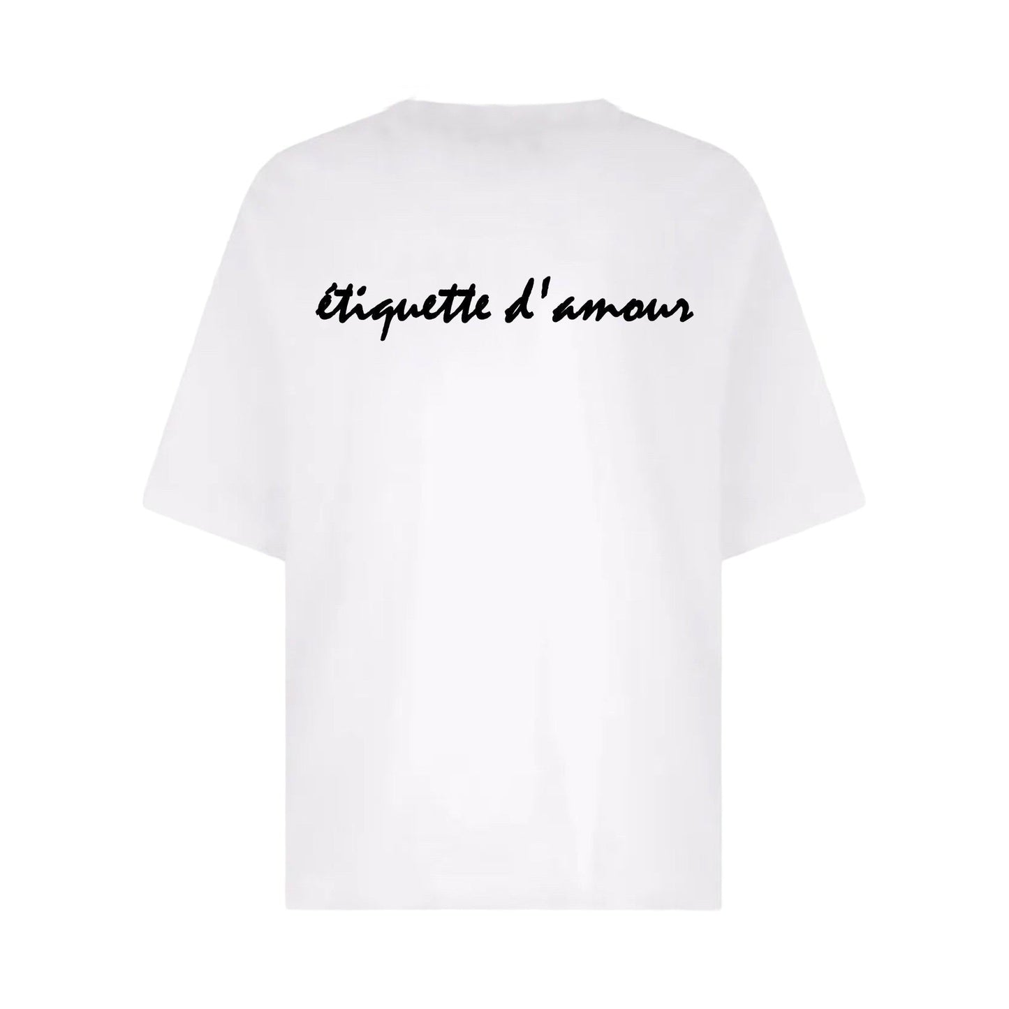 Etiquette Damour Oversized Unisex Tee #00154