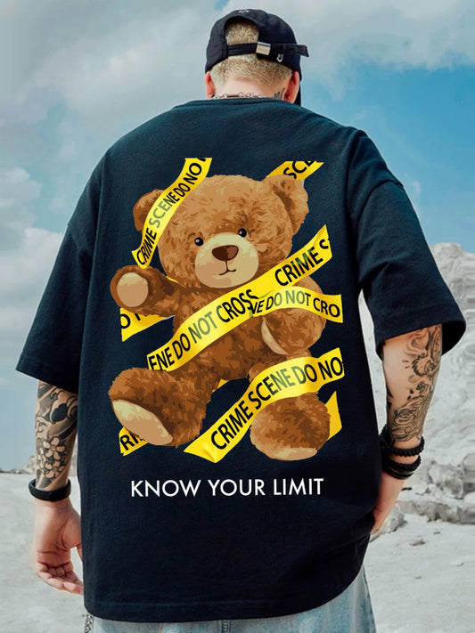 Oversized T-shirt : “Know your Limit”