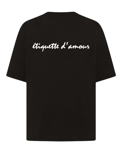 Etiquette Damour Oversized Unisex Tee @0170