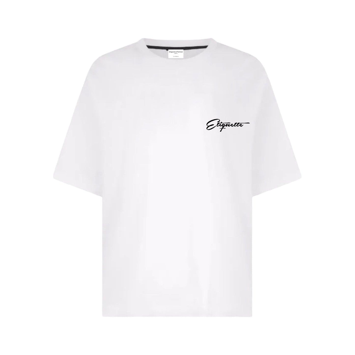 Etiquette Damour Oversized Unisex Tee @0103