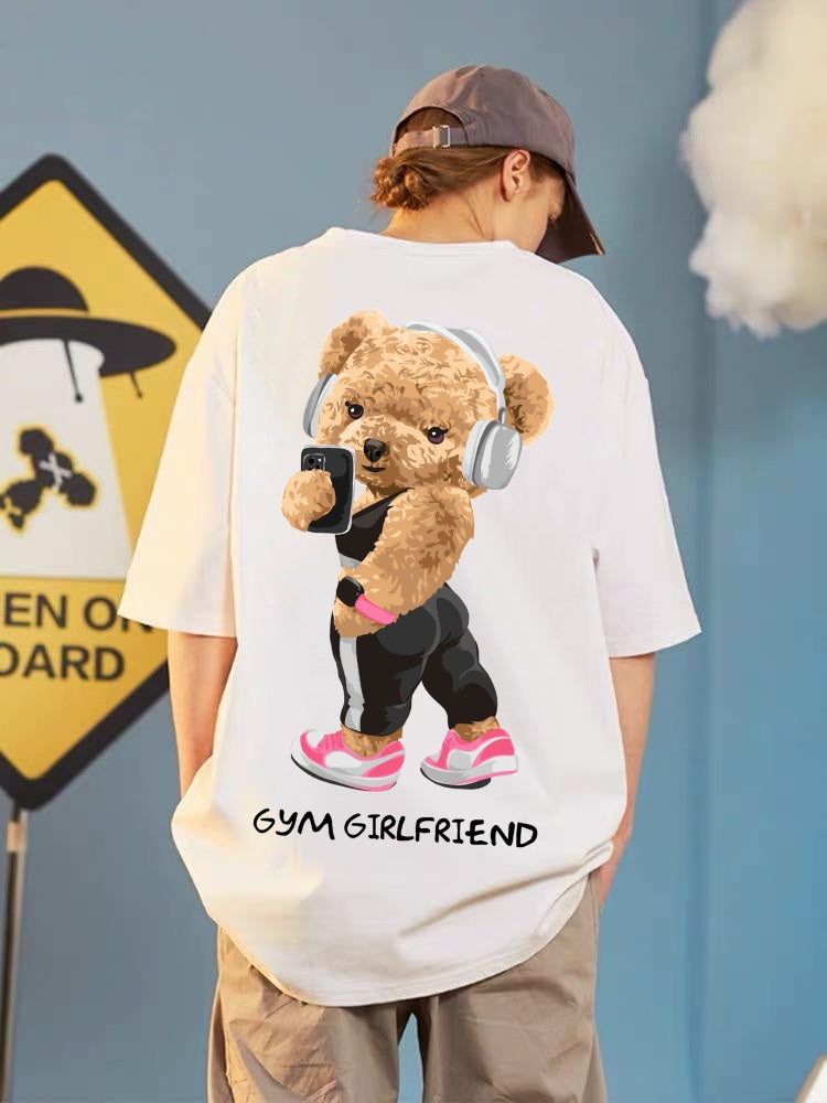 Oversized T-shirt : “Gym Girlfriend”