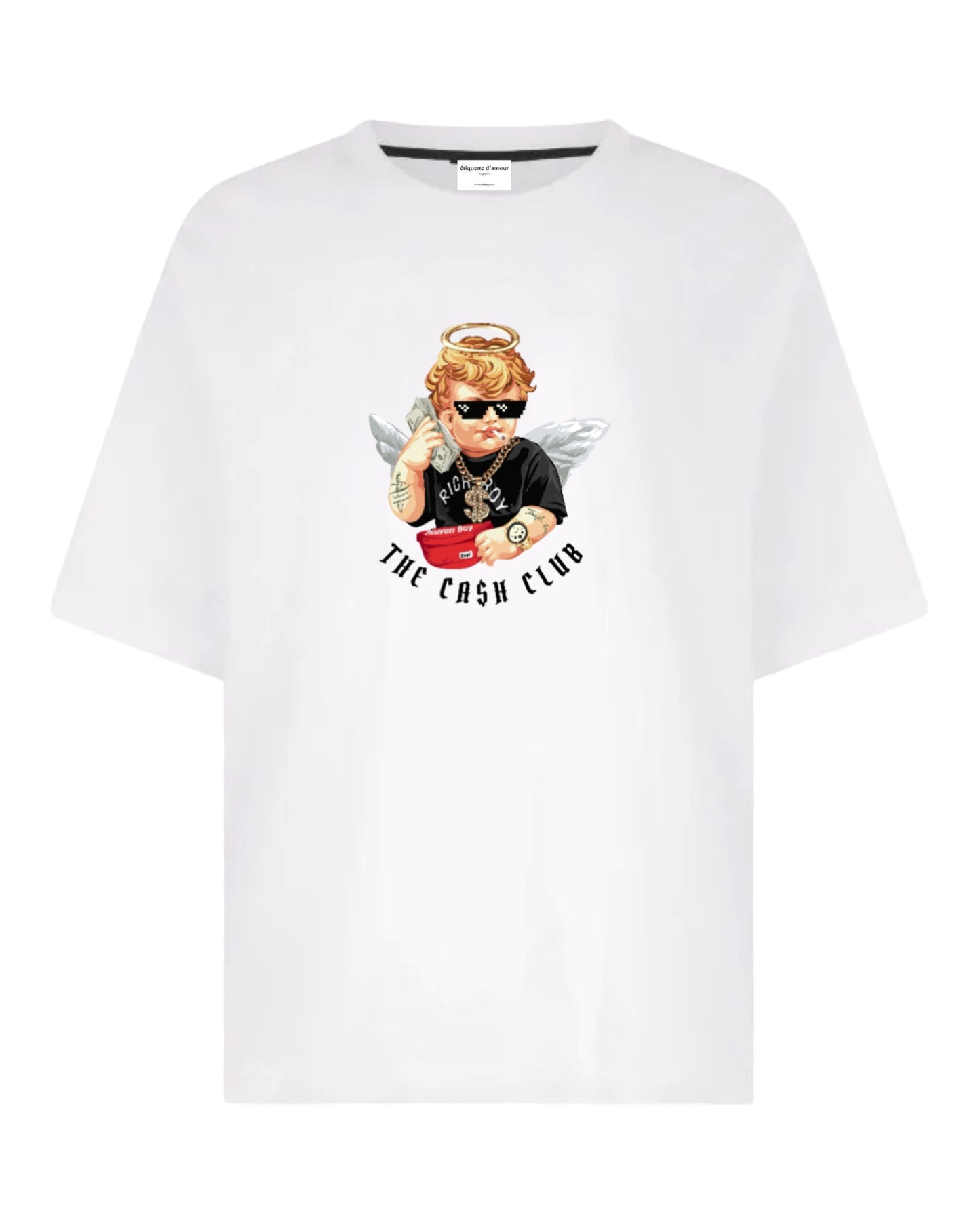 "Celestial Cigars & Cash" Unisex Oversized T-Shirt