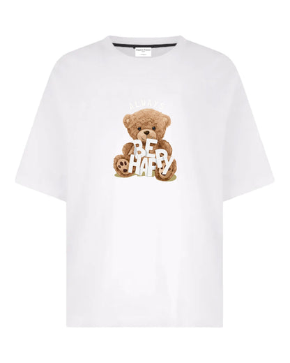 "Happy Bear, Happy Wear" Unisex Oversized T-Shirt