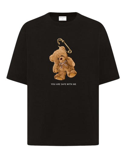 "Teddy's Safety Hook" Unisex Oversized T-Shirt