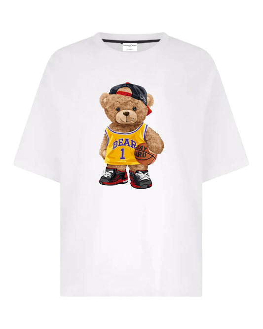 "Cute Cub Lakers Fan" Unisex Oversized T-Shirt