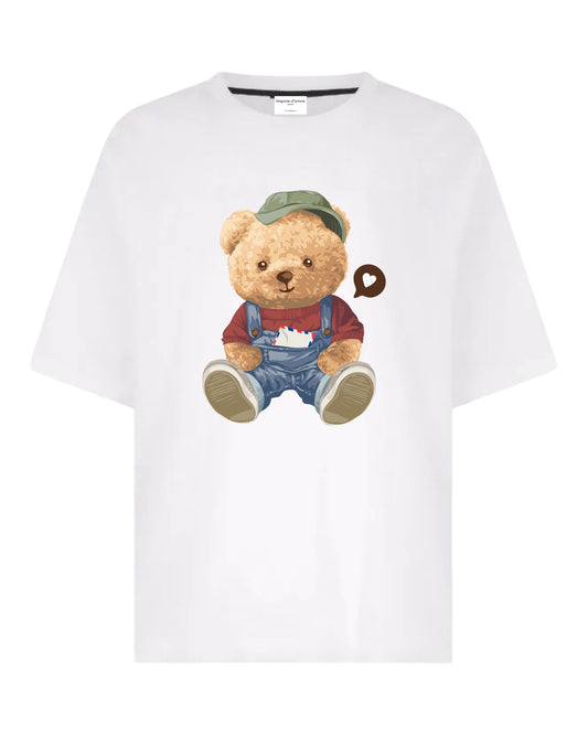 “Bear Mail Express” Unisex Oversized T-Shirt