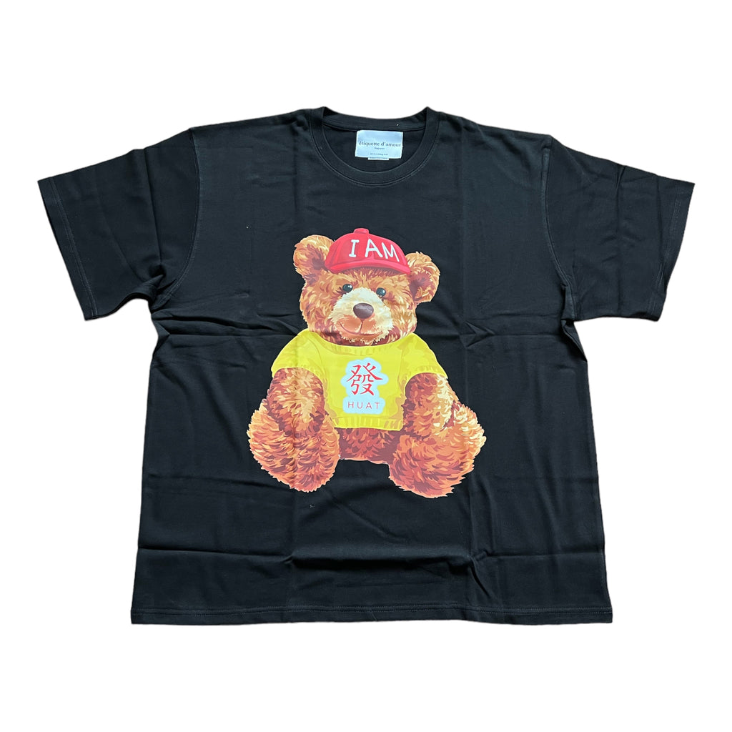 Red Huat Teddy Bear MJ Black Top (XL)