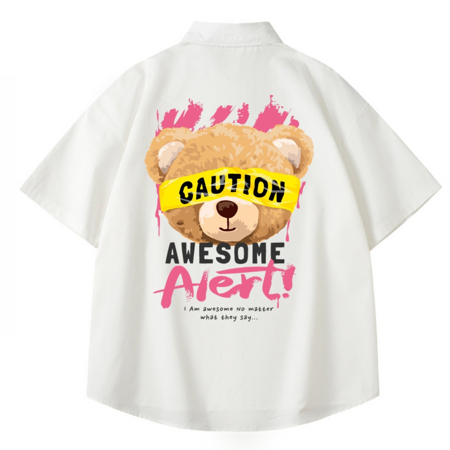 [etiquette d'amour] Awesome Alert Relaxed Oversize Shirt
