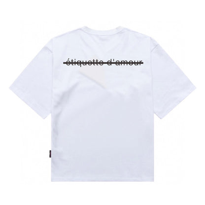 [étiquette d'amour] AI Bear Premium Oversize Tee