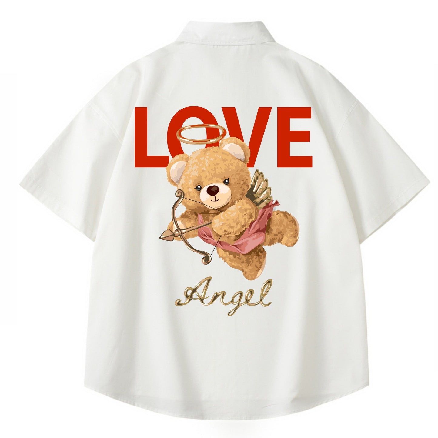 [etiquette d'amour] Love Angel Relaxed Oversize Shirt
