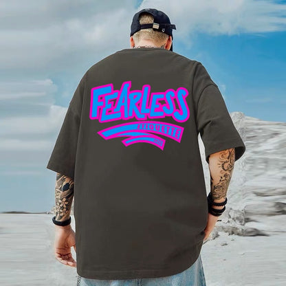 [étiquette d'amour] Fearless Soldier Teddy Premium Oversize Tee