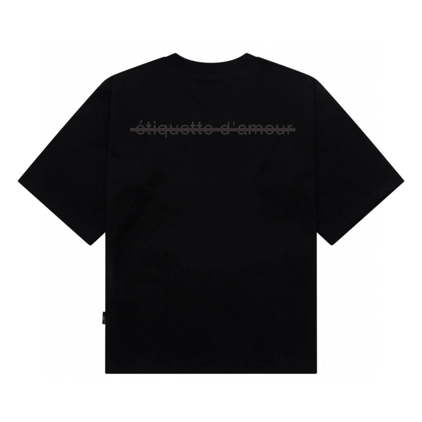 Etiquette Damour Oversized Unisex Tee @0002