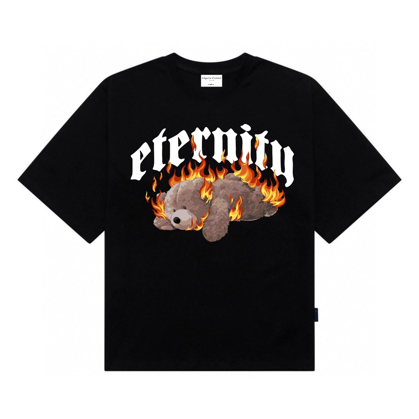 [étiquette d'amour] Eternity Fire Premium Oversize Tee