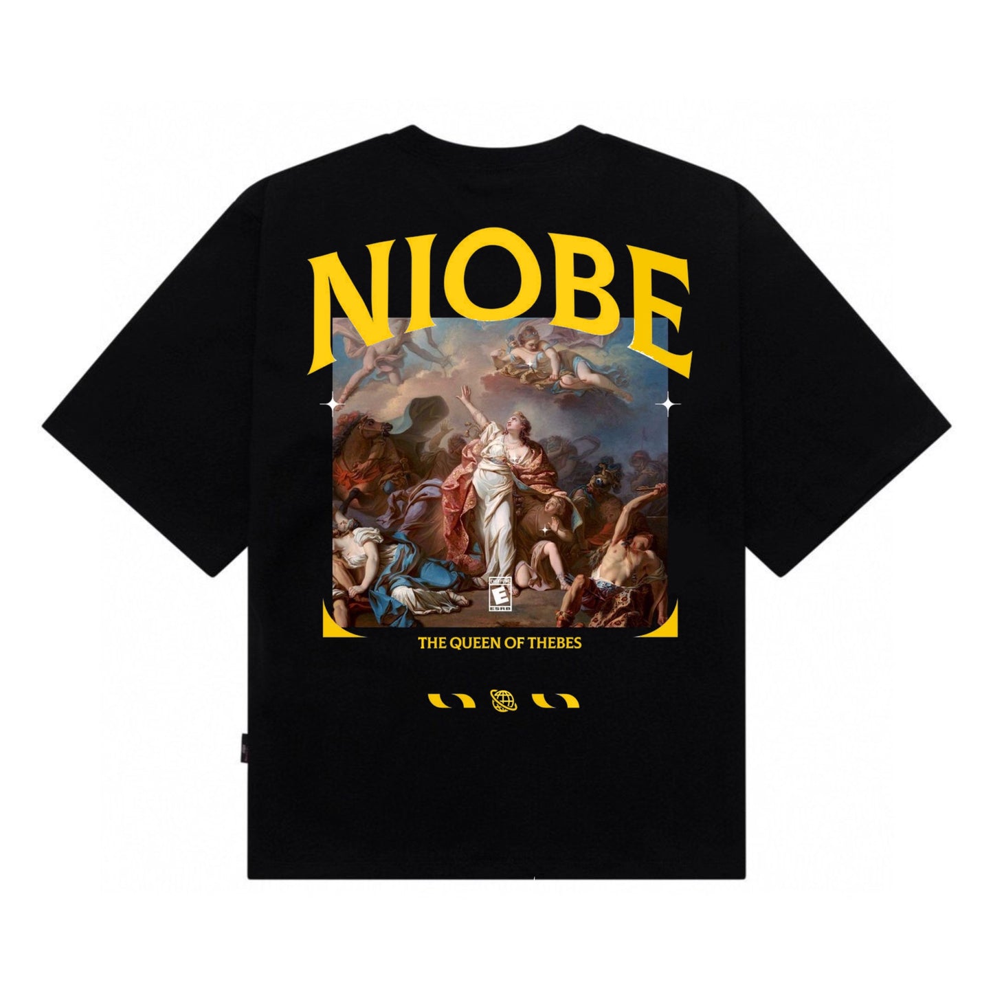 [étiquette d'amour] Niobe Queen Thebes Premium Oversize Tee