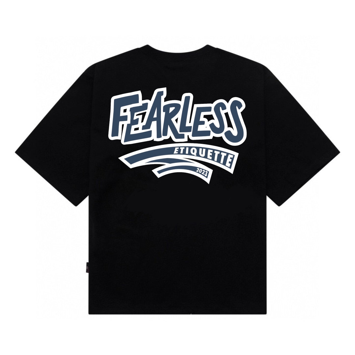 [étiquette d'amour] Fearless XX Smoking Teddy Premium Oversize Tee