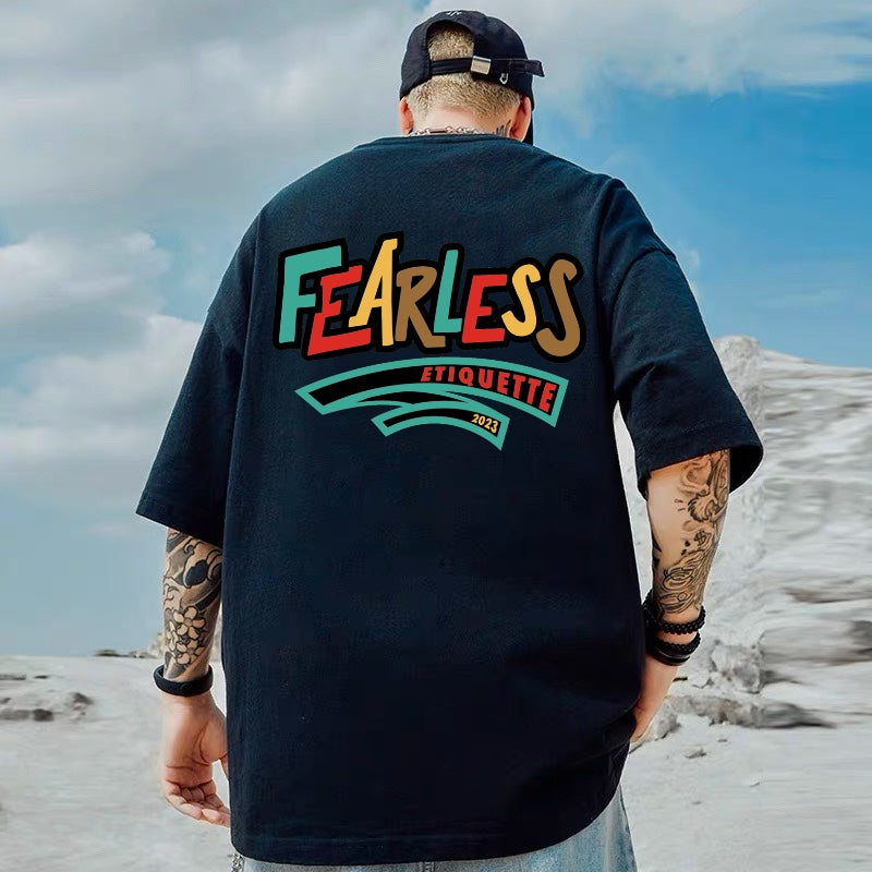 [étiquette d'amour] Fearless Fashionista Teddy Premium Oversize Tee