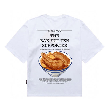 [étiquette d'amour] The Bak Kut Teh Supporter Premium Oversize Tee