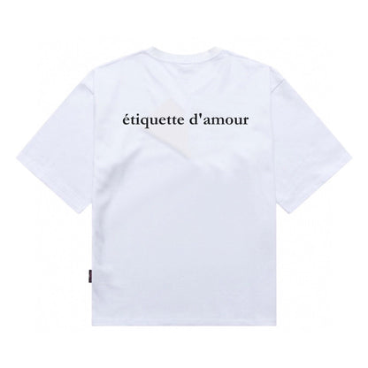 Etiquette Damour Oversized Unisex Tee @0001