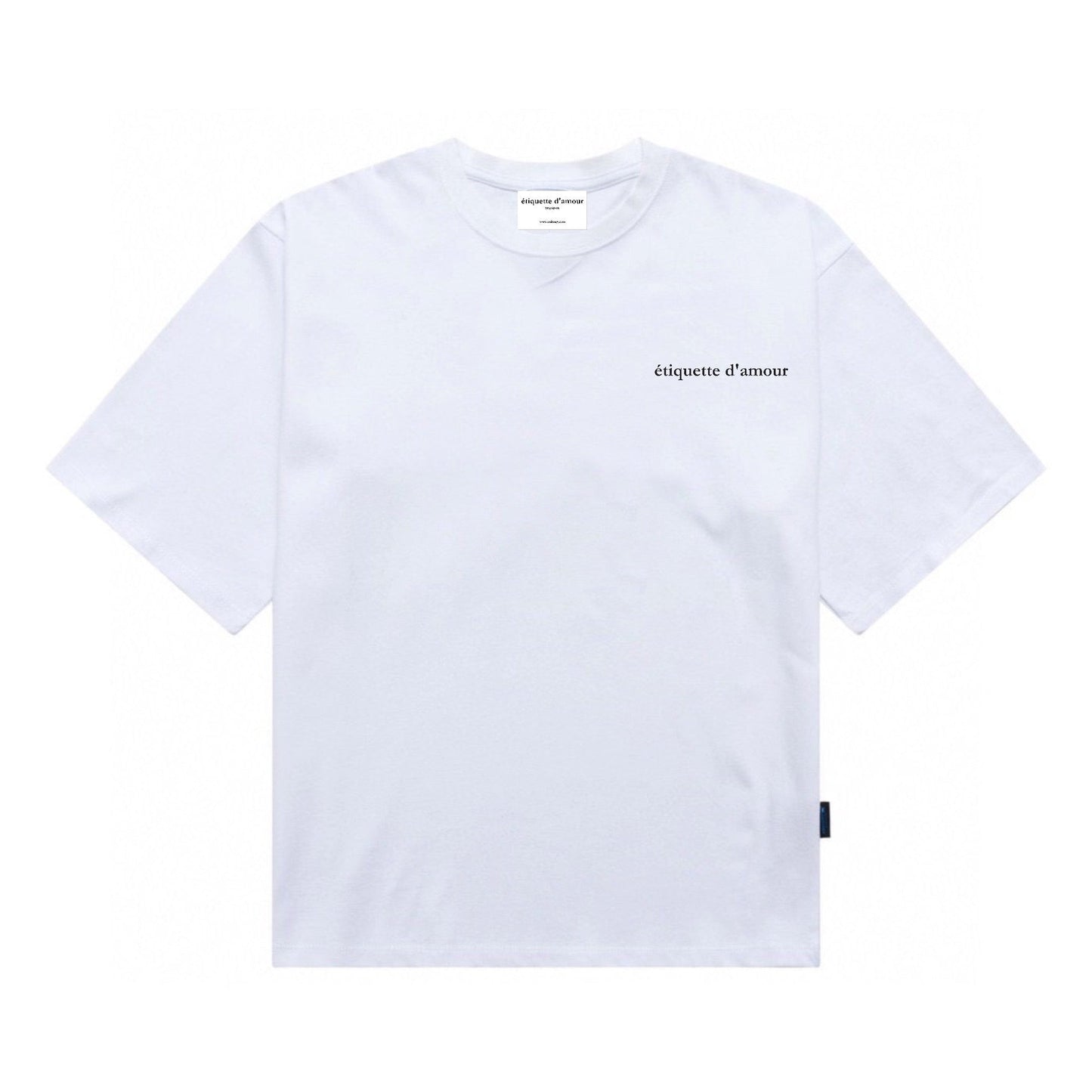 Etiquette Damour Oversized Unisex Tee @0001