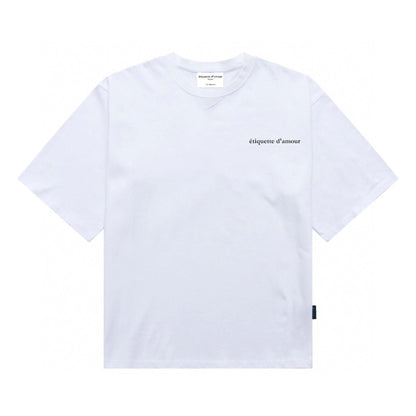 Etiquette Damour Oversized Unisex Tee @0001