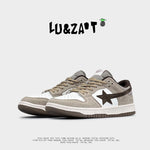 [Lu&Zaot] Grey Morning Low Sneakers