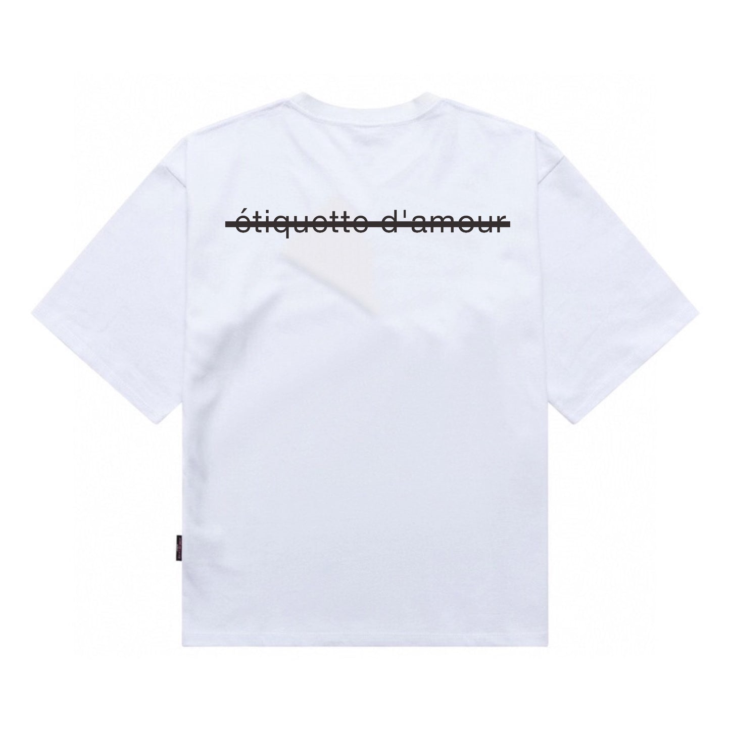 [étiquette d'amour] Born to Be Premium Oversize Tee