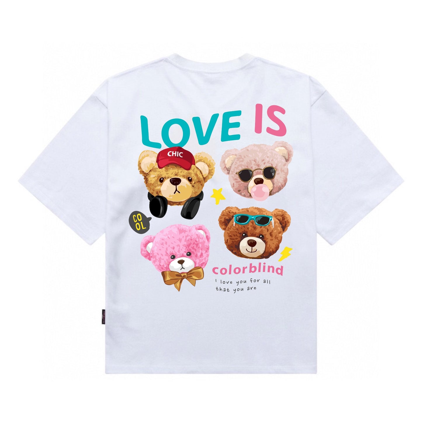 [étiquette d'amour] Love is Blind Premium Oversize Tee