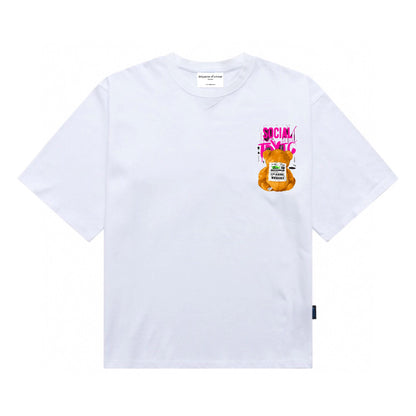 [étiquette d'amour] Social Toxic Premium Oversize Tee