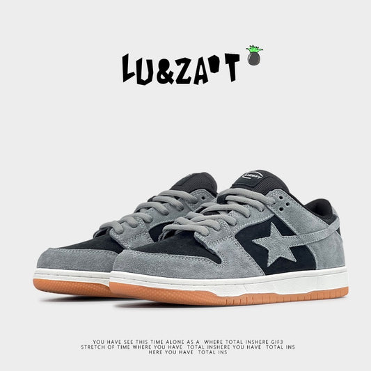 [Lu&Zaot] Smoke Step Low Sneakers