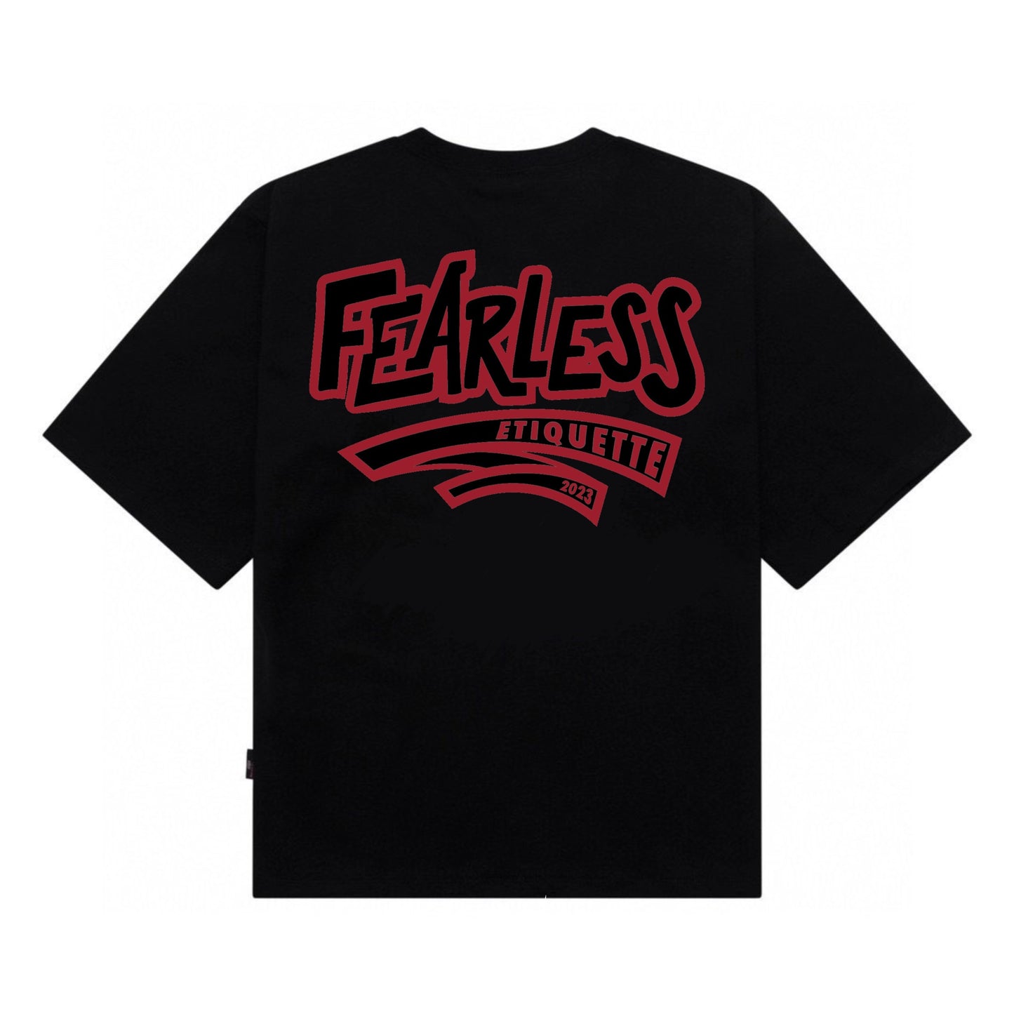 [étiquette d'amour] Fearless UFO Skull Teddy Premium Oversize Tee