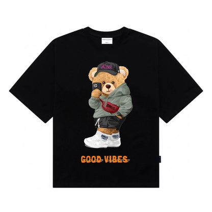 [étiquette d'amour] Good Vibes Premium Oversize Tee