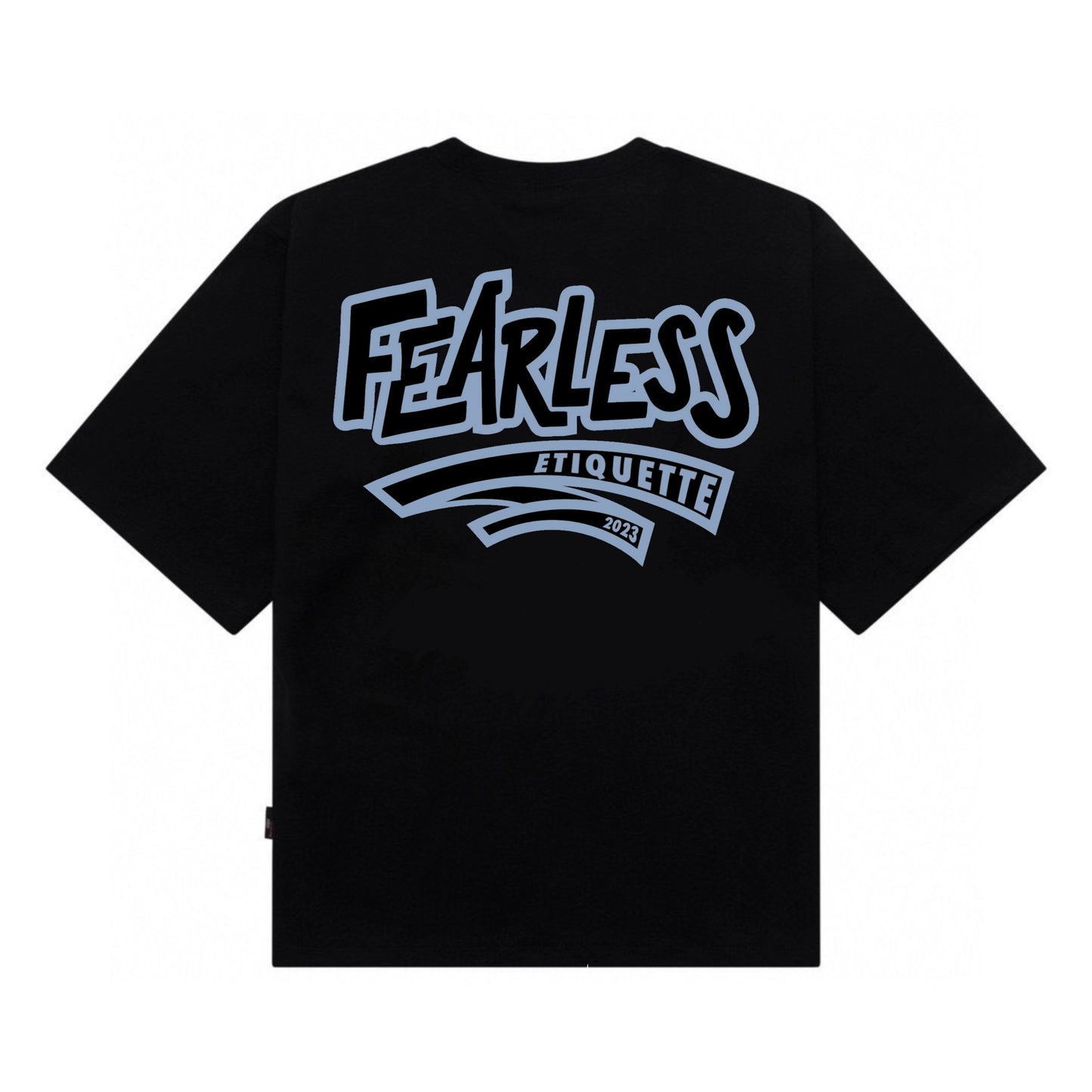 [étiquette d'amour] Fearless Police Teddy Premium Oversize Tee