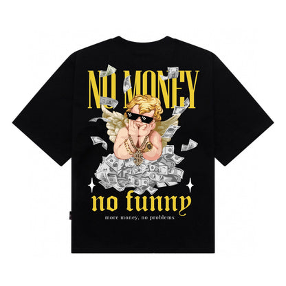 [étiquette d'amour] No Money No Funny Premium Oversize Tee