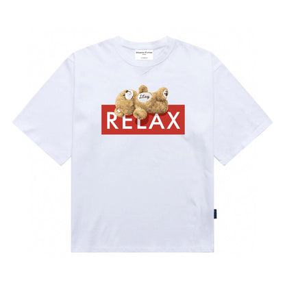 [étiquette d'amour] Stay Relax Premium Oversize Tee