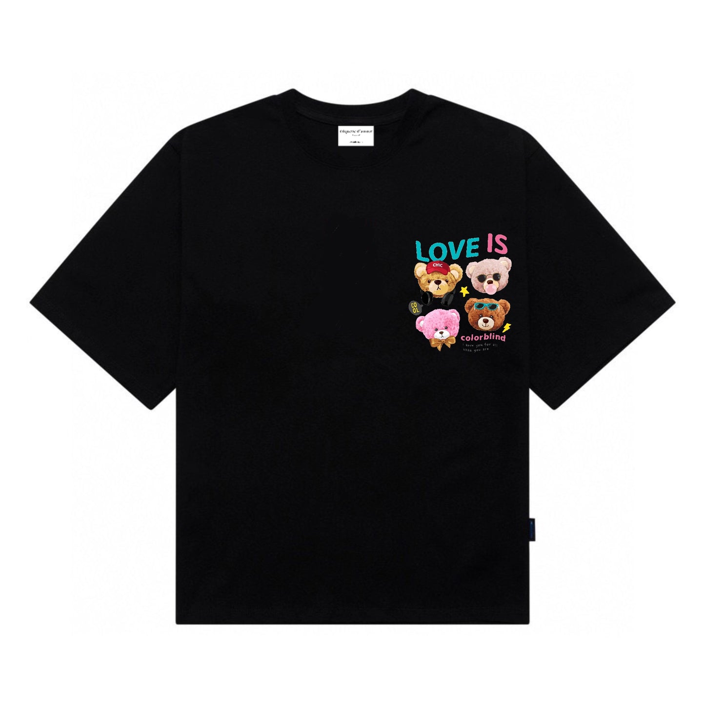 [étiquette d'amour] Love is Blind Premium Oversize Tee