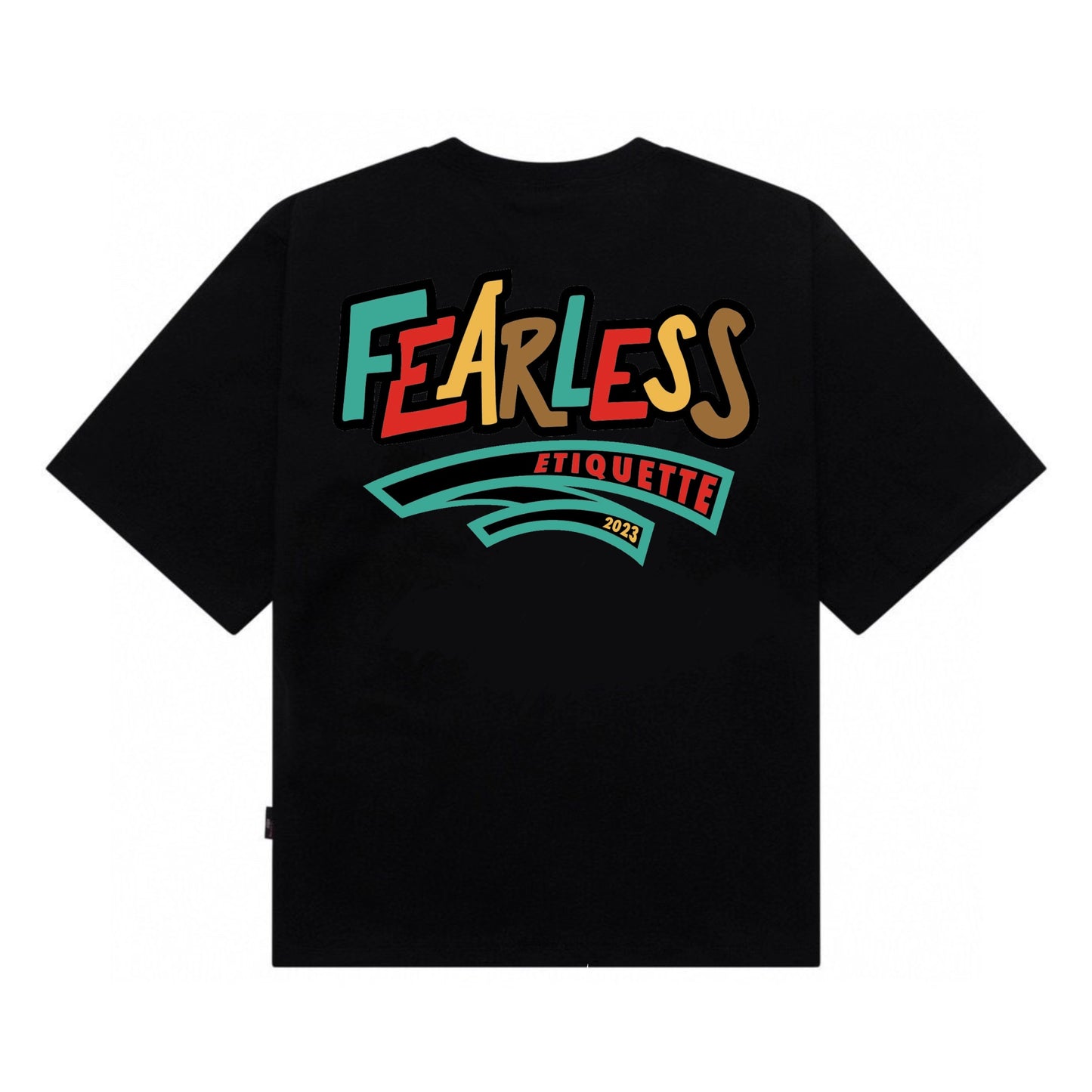 [étiquette d'amour] Fearless Fashionista Teddy Premium Oversize Tee