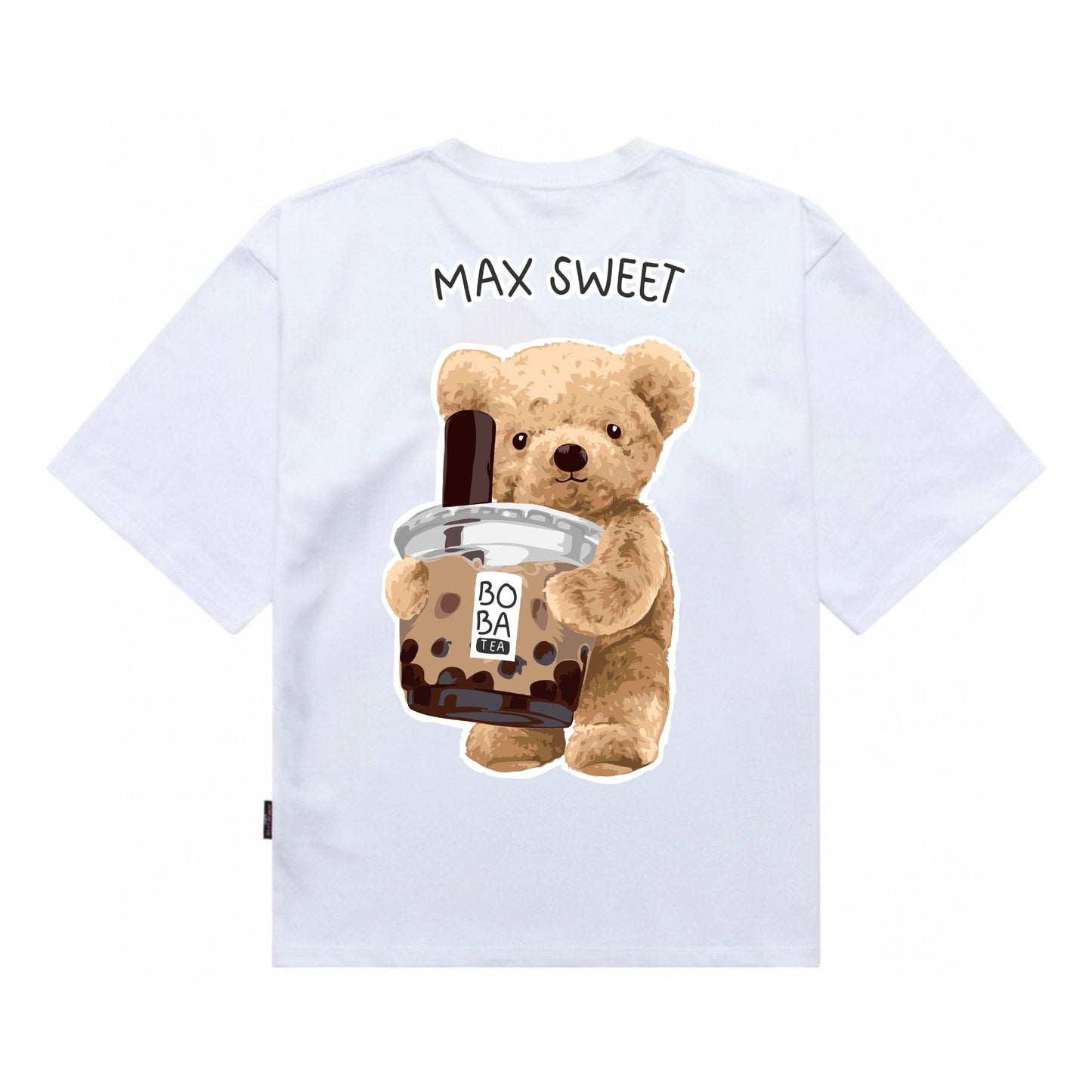 [étiquette d'amour] Max Sweet Boba Premium Oversize Tee