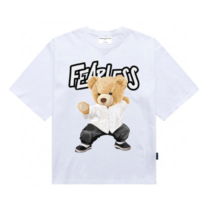 [étiquette d'amour] Fearless Wushu Teddy Premium Oversize Tee