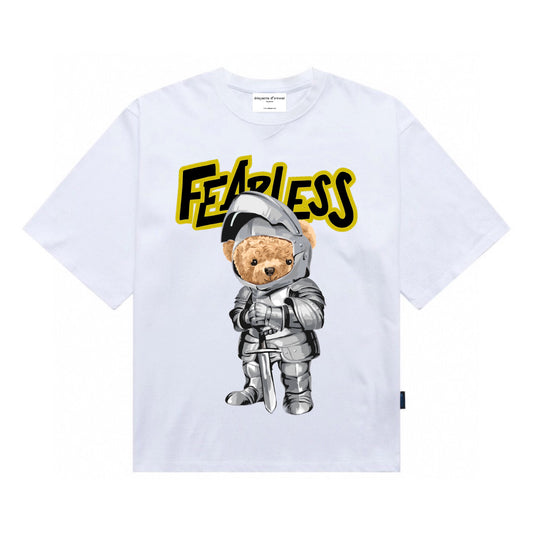 [étiquette d'amour] Fearless Knighted Teddy Premium Oversize Tee
