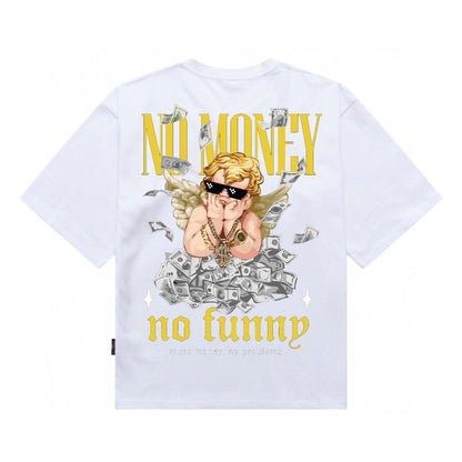 [étiquette d'amour] No Money No Funny Premium Oversize Tee