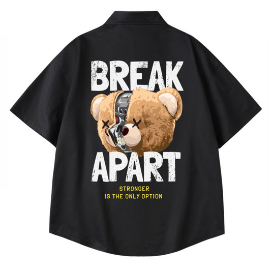 [etiquette d'amour] Break Apart Relaxed Oversize Shirt