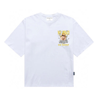 [étiquette d'amour] No Money No Funny Premium Oversize Tee