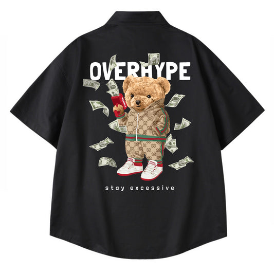 [etiquette d'amour] Overhype Cash Relaxed Oversize Shirt