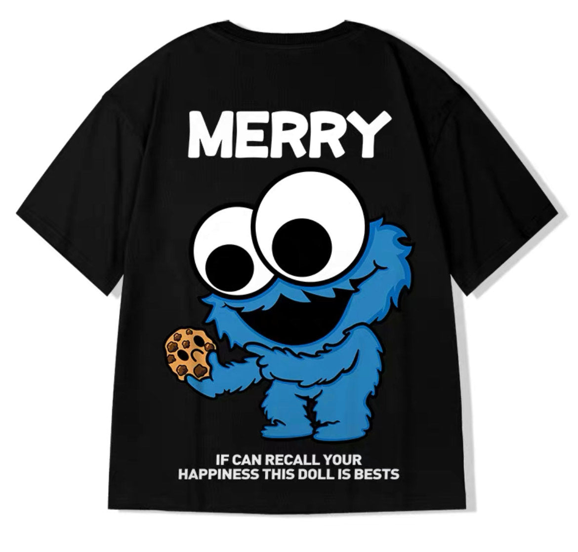 MOYAN - Cookie Monster Oversize Tee