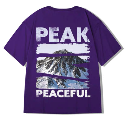 MOYAN - Peak Peaceful Oversize Tee