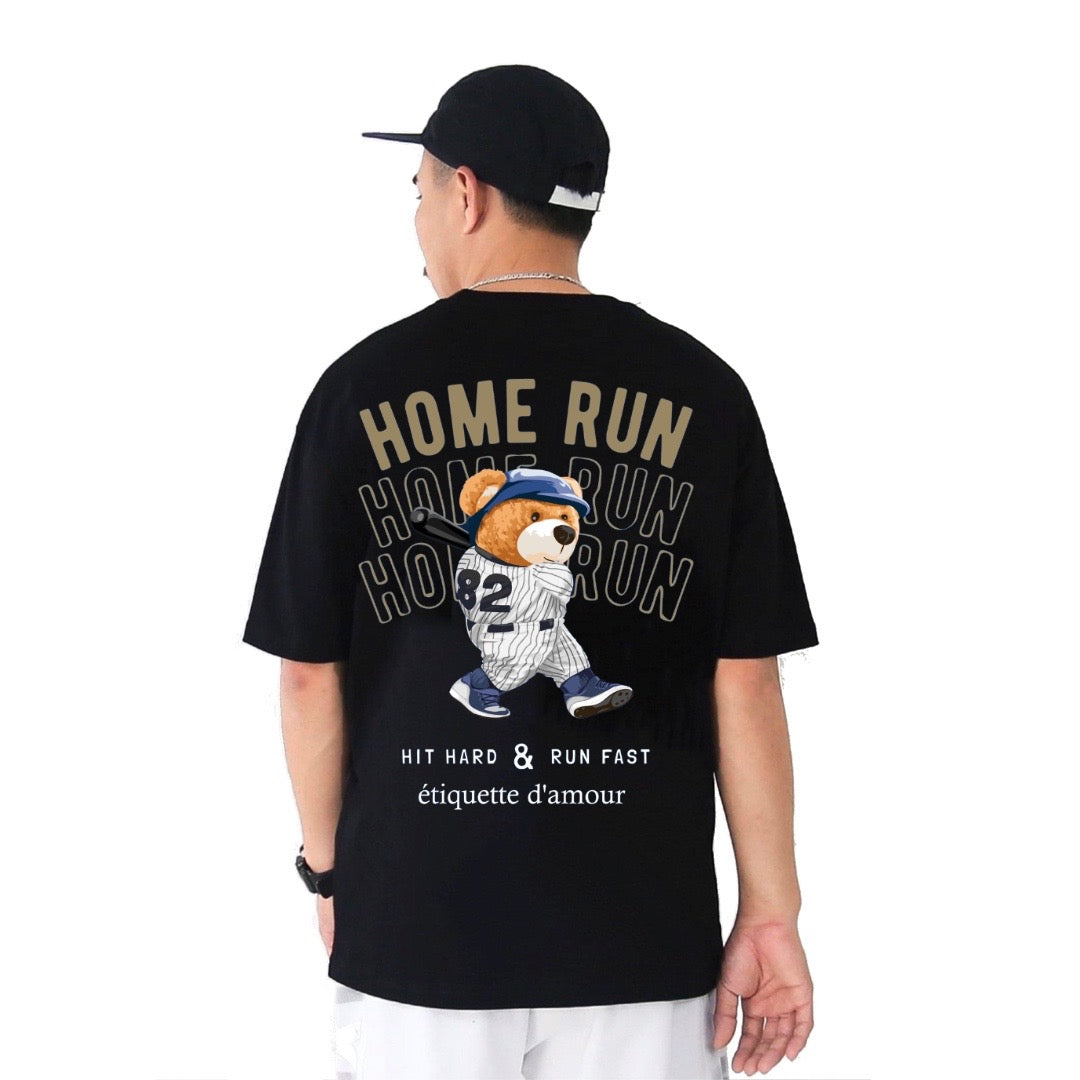 Etiquette Oversized T-Shirt - [0109] Baseball Stiker