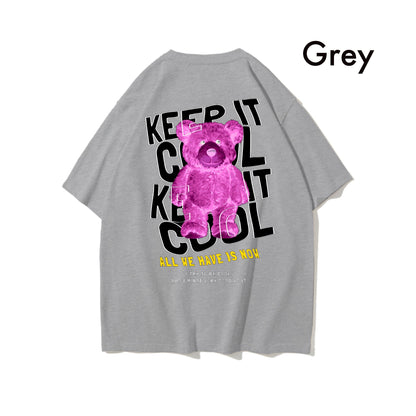 Etiquette Oversized T-Shirt - [0003] Keep it Cool Bear